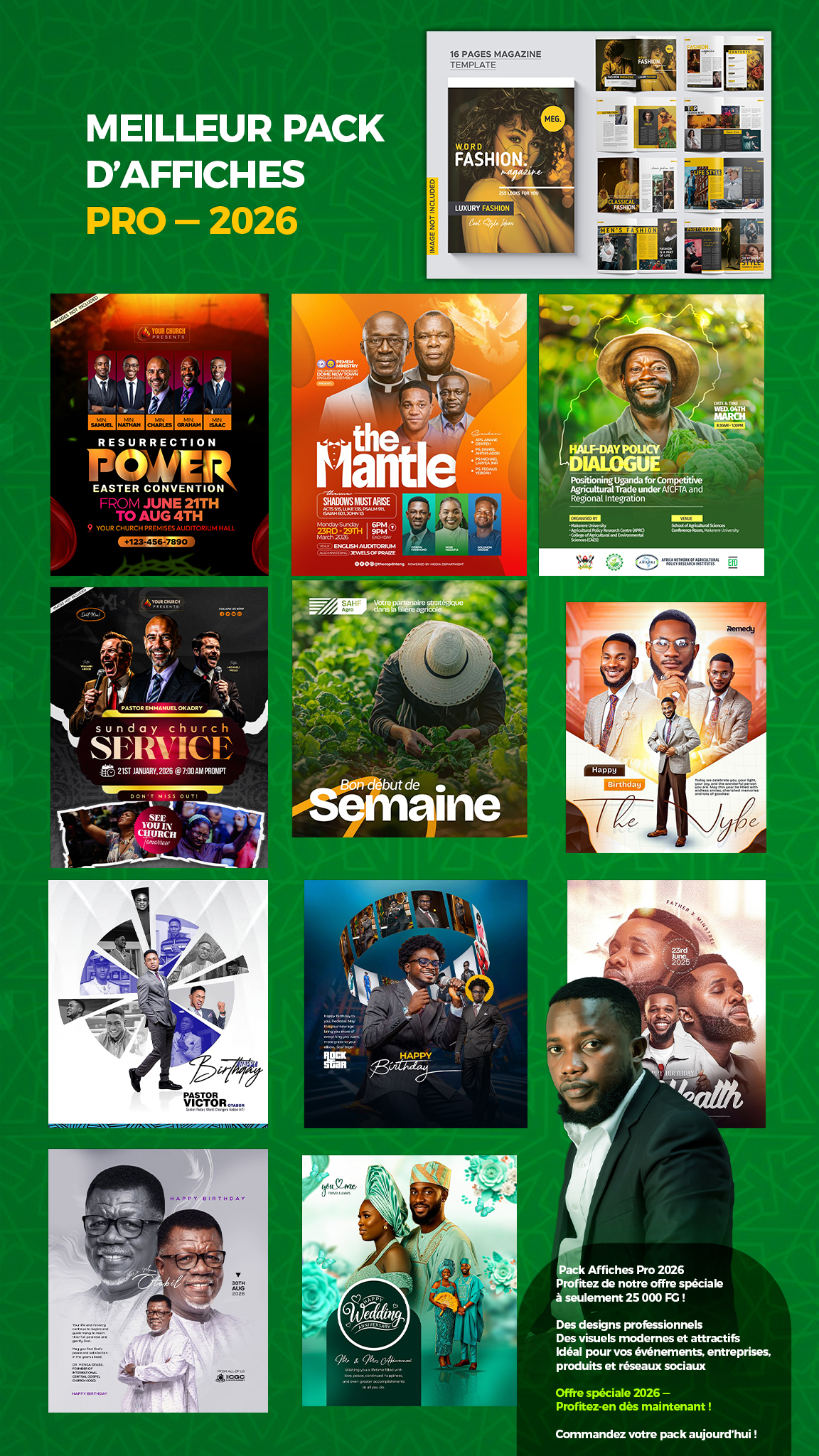 MEILLEUR PACK D’AFFICHES PRO — 2026
